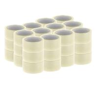 6 12 36 ROTOLI NASTRO ADESIVO 50x66m o 132 SILENZIOSO TRASPARENTE IMBALLAGGIO