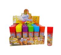 6 12 Bombolette Spray Stelle Filanti Colorate Street Party per Carnevale