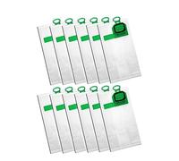 6/12 PCS Sostituzione del sacchetto for la polvere ad alta efficienza, compatibile con Vorwerk VK140 VK150 Sacco for immondizia FP140 Bo Speed Vacuum Cleaner (Color : 12 PCS)
