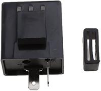 6-12 V 2 pines Universal para motocicleta Blinker Relé intermitente electrónico Beeper Fix Flash MotocicletaBellissimo design