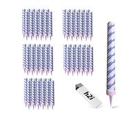 6 - 120 pezzi h2i stelle di ghiaccio, stelle da sogno, fontane di ghiaccio, colore argento, rosso o blu - Kat F1 (2) 60 x argento blu)