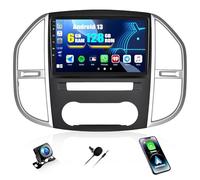 [6+128G 8-Core] CAMECHO Android 13 Autoradio per Mercedes Benz B-Class W245 Viano Vito W639 Sprinter DSP Wireless Carplay, 10.1" Bluetooth Stereo Auto GPS WiFi RDS Mirrorlink 2USB+Mic+Telecamera