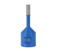 6-12mm M14 Thread Vacuum Brazed Diamond Drilling Bits for Ceramic Tile Hole Saw Granite Marble Porcelain Brick Stone Tools Set,6mm(6mm)