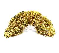6 / 12pcs Cheerleader Pom Poms Fiore Appeso Cheerleading Poms Foglio metallico Pom Poms Squad Cheer Sport Festa Danza Accessori utili