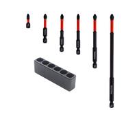 6/12Pcs Lega Acciaio Antiscivolo Punta Cacciavite Bit Impatti Lunghi Punte Driver per Riparazioni Domestiche e Assemblaggio Strumento di Manutenzione Domestica