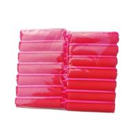 6-14pcs Magic Sponge Foam Rulli for capelli Styling Bigodini Cuscino Salon Hair Salon for barbiere Riccioli fai da te Diametro 1.5/2/2.5/3/3.6cm Bigodini(Red 14pcs)