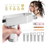 6-16mm Macchina Per Dreadlocks Testina Per Trecce, Macchina Elettrica Portatile Per Dreadlocks Istantanei, Può Essere Utilizzata Direttamente Sulla Testa O Per Intrecciare Capelli Sintetici