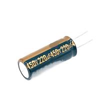 6-18pcs/lot 450v 220UF high frequency low impedance 450v220UF aluminum electrolytic capacitor size 18 * 50MM 20% RB92A 20% MQXFCZUX(18pcs)