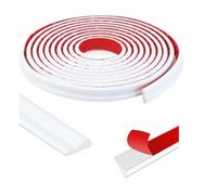 6.1m*23mm TPE Striscia di Bordatura,Rifiniture da Parete,Strisce di Calaftaggio,Modanatura da parete,Modanature decorative flessibili,Adatto per pareti,mobili,pavimenti,soffitti,battiscopa,piastrelle