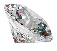 6.25 Ratti Zircone Certificato American Diamond Stone-B0DHS715, Small, Pietra preziosa