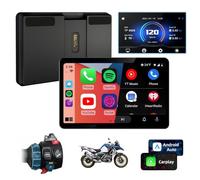 6,25'' Schermo Carplay Moto con Wonder Wheel Nativa per BMW Motorrad | 【Liquidazione】CarPlay Wireless e Android Auto, Touchscreen Impermeabile da Navigatore Moto, Plug-and-play, Lettura Dati