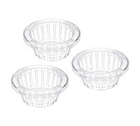 6.3" Giardino Rete Coppa,3pz Rotondo Scanalato Plastica Rete Pentola Cesto