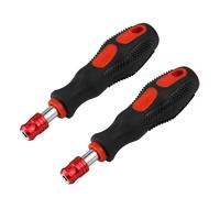 6,35 millimetri Maniglia Multifunzione Bit Driver Ergonomico Antiscivolo Bit Cricchetti Cacciavite Holder T-Handle Cricchetto Chiavi e Cacciavite Set