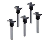 6 35 mm 1/4 "gambo due archi cassetti porta cassetti router bit porta armadio archi sartoriali piegatura router integrato
