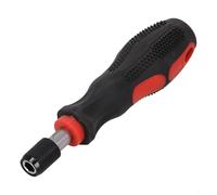 6 35 mm esagonale autobloccante adattatore cacciavite manico con connettore magnetico asta e comoda impugnatura in gomma per uso utensile 15 cm (giallo nero)