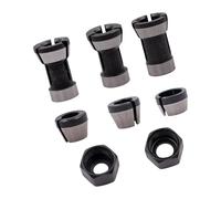 6.35mm 8mm 6mm Adattatore Collet Set Pratico Incisione Taglio Router Fresatura Cutter Miglioramento Accessori Carpenteria Router Allegati
