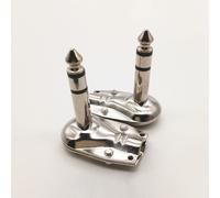 6.35mm Chitarra Spine Accessori Cavo Audio Piatto Jack Maschio Metallo Microfoni