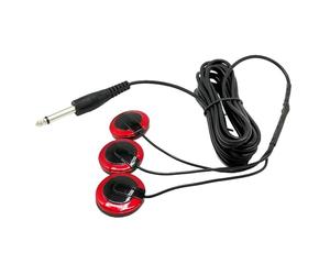 6.35mm Pickup Chitarra Piezo Stabile Adesivo Microfono Per Basso Violino Banjo Mandolino Ukulele Trasduttore Piezo