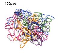 6.3cm Moschettone Fibbie Pacco 50/100 Pezzi Molla Scatto Portachiavi Clip