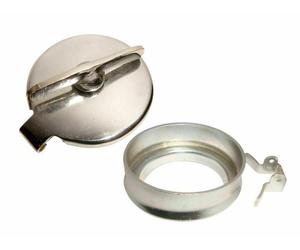 6.3cm Winged Tappo Serbatoio Carburante & Filler Collo Per Norton 16H ES2