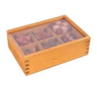 6 3D Puzzle Legno Iq Per Bambini