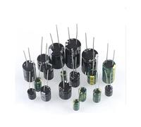 6.3V 10V 16V 25V 35V 50V 400V 450V 1UF 2.2UF 4.7UF 10UF 1000UF 22UF 33UF 47UF 470UF 100UF 220UF Aluminum Electrolytic Capacitor NWPNLXEA(400V 68UF 5PCS)