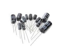 6.3V Aluminum Electrolytic Capacitor 22UF 33UF 47UF 100UF 220UF 330UF 470UF 680UF 1000UF 2200UF 3300UF 4700UF 6800UF 10000UF AUOQKQUT(6.3V 4700UF 250PCS)