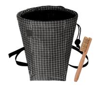 6.3x5.12x2.36in tasca in polvere di gesso, borsa di gesso per arrampicata su roccia, accessori portatili per arrampicata su roccia per allenamento fitness ginnastica badminton golf