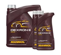 6 (4+2x1) Litri MANNOL Dexron III / Olio Per Cambio Automatico / Olio