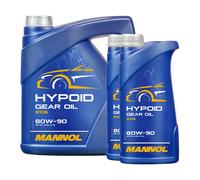 6 (4+2x1) Litri MANNOL SAE 80W-90 Olio Per Ingranaggi Ipoidi/ Cambio/ Assi GL5