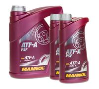 2x 4 Litro Originale MANNOL Olio Idraulico Atf-A Psf Idraulico Fluido Oil