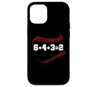 6+4+3=2 Double Play 643 Baseballer Softball Baseball Math Custodia per iPhone 12/12 Pro