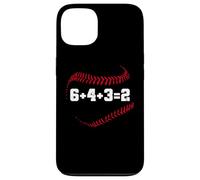 6+4+3=2 Double Play 643 Baseballer Softball Baseball Math Custodia per iPhone 13