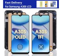 6.4 ''OLED/TFT per Samsung A30s Display LCD Touch Screen Digitizer Assembly di ricambio per Samsung A30s A307 A307F A307G