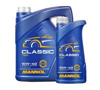 6 5+ 1 litro MANNOL 10W-40 Classic Olio motore VW 501.01/505.00,MB 229.1,RN0700