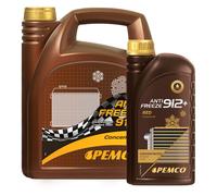 Pemco Antigelo 912 + Antigelo Concentrato Rosso - 5 L (1x5)