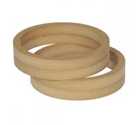 6.5 " 165mm Coppia Slim MDF Altoparlante Spessore Supporto Anelli 36mm Id 144mm
