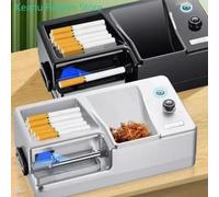 6.5/8mm Tubo Elettrico Sigaretta Rolling Machine Rilevazione A Infrarossi Iniettore Tabacco di Riempimento Automatico Sigaretta Maker Accessorio per Fumatori Black counting style