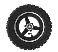 6.5 Inch Tire with Rim Assembly For Mini Motorcycle ATV Electric Vehicle Enhanced Traction Stable Performance 90/65-6.5 Rubber Metal Wheel Replacement For Off Road Outdoor Driving