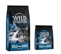 6,5 kg + 800 g gratis! Wild Freedom Crocchette per gatti - Adult Cold River con Salmone (6,5 kg) + (2 x 400 g)