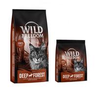 6,5 kg + 800 g gratis! Wild Freedom Crocchette per gatti - Adult Deep Forest con Cervo (6,5 kg) + (2 x 400 g)