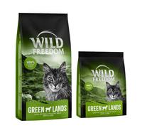 6,5 kg + 800 g gratis! Wild Freedom Crocchette per gatti - Adult Green Lands con Agnello (6,5 kg) + (2 x 400 g)