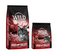 6,5 kg + 800 g gratis! Wild Freedom Crocchette per gatti - Adult High Valley con Manzo(6,5 kg) + (2 x 400 g)