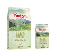 6,5 kg Purizon + 800 g gratis! Crocchette per gatti - Adult Agnello & Pesce