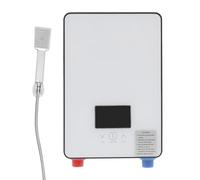 6,5 kW, scaldabagno elettrico, 220 V, 29,5 A, temperatura 30 - 55 °C, con indicatore LED e doccetta, impermeabile IPX24, per bagno, parrucchiere