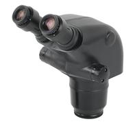 6.5X-65X 3.25X-32.5X 13X-130X Microscopio Stereo Zoom Binoculare Microscopio Testa + 0.5X 2.0X Lente Ausiliare + WF10X/Oculare da 22mm (with 0.7X, Black Microscope)