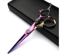 6/6.5/7/7.5 pollici salone di parrucchiere, acconciatura studio High-End da parrucchiere, forbici per capelli in Slim design (Taglio da 6 pollici-D)