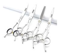 6/6.5 pollici Sharonds tagliacapelli, forbici giapponesi professionali 440C, forbici efficienti, forbici, pettine regolatore (6 pollici, 4 pezzi)