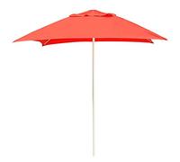 6,6 Piedi /2,0 m di casalinghi da Giardino Ombrello Parasol, baldacchino Quadrato Sun Shade Lightweight Facile da Aprire per la Tenda da rifugio per Esterni per la terrazza da Balcone della Spiaggia