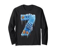 6-7 67 Six Seven Funny Gingerbread Meme Zombie Ice Number Maglia a Manica